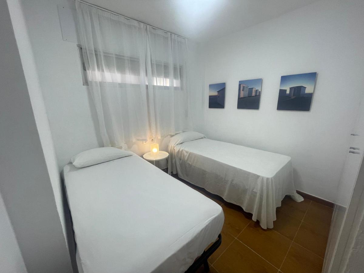 Apartamento La Mar De Cerca. Terraza Vistas Mar. 1ª Linea Playa Кадис Экстерьер фото